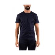 Heren Casual T-shirt Dondup , Blue , Heren