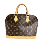 Pre-owned Fabric louis-vuitton-bags Louis Vuitton Vintage , Brown , Da...