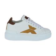 Sportieve leren instap sneakers Sneaky Steve , White , Dames