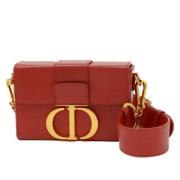 Pre-owned Leather dior-bags Dior Vintage , Red , Dames