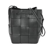 Pre-owned Leather crossbody-bags Bottega Veneta Vintage , Black , Dame...