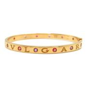 Pre-owned Rose Gold bracelets Bvlgari Vintage , Yellow , Dames