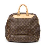 Pre-owned Canvas handbags Louis Vuitton Vintage , Brown , Dames