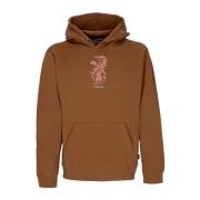 Bruine hoodie met kangoeroezak Iuter , Brown , Heren