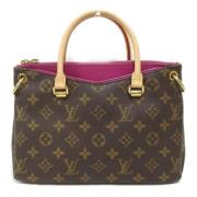 Pre-owned Fabric louis-vuitton-bags Louis Vuitton Vintage , Brown , Da...