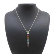 Pre-owned White Gold necklaces Bvlgari Vintage , Multicolor , Dames