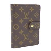 Pre-owned Fabric wallets Louis Vuitton Vintage , Brown , Dames