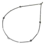 Pre-owned Silver necklaces Gucci Vintage , Gray , Dames