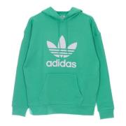 Groene Lichtgewicht Hoodie Trefoil Adidas , Green , Dames