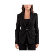 Damesjas in trendy stijl Pinko , Black , Dames