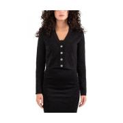 Damesvest in Trendy Stijl Pinko , Black , Dames