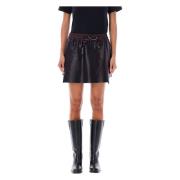 Bruine Cheerleader Mini Rok Aw24 Vivienne Westwood , Brown , Dames