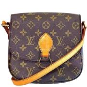 Pre-owned Fabric louis-vuitton-bags Louis Vuitton Vintage , Brown , Da...