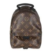 Pre-owned Canvas backpacks Louis Vuitton Vintage , Brown , Dames