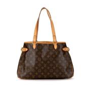 Pre-owned Canvas louis-vuitton-bags Louis Vuitton Vintage , Brown , Da...