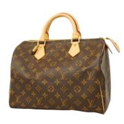 Pre-owned Canvas louis-vuitton-bags Louis Vuitton Vintage , Brown , Da...