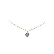 Pre-owned White Gold necklaces Bvlgari Vintage , Gray , Dames