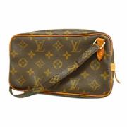 Pre-owned Fabric louis-vuitton-bags Louis Vuitton Vintage , Brown , Da...