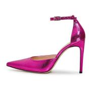 Luxe hoge hakken pumps - Roze Cesare Gaspari , Pink , Dames