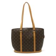 Pre-owned Fabric louis-vuitton-bags Louis Vuitton Vintage , Brown , Da...