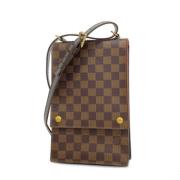 Pre-owned Fabric louis-vuitton-bags Louis Vuitton Vintage , Brown , Da...