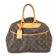 Pre-owned Fabric louis-vuitton-bags Louis Vuitton Vintage , Brown , Da...