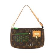 Pre-owned Fabric louis-vuitton-bags Louis Vuitton Vintage , Brown , Da...