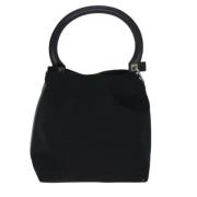 Pre-owned Fabric handbags Salvatore Ferragamo Pre-owned , Black , Dame...