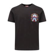 Zwarte Slim Fit T-shirt Kenzo , Black , Heren