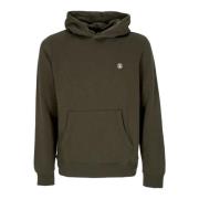 Bosnacht Klassieke Hoodie met Kangoeroezak Element , Brown , Heren