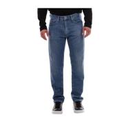 Slim Fit Indigo Denim Jeans Armani Exchange , Blue , Heren