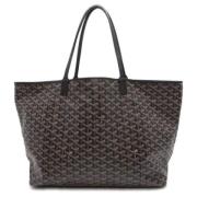 Pre-owned Canvas totes Goyard Vintage , Black , Dames