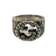 Pre-owned Silver rings Gucci Vintage , Gray , Heren