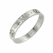 Pre-owned White Gold rings Gucci Vintage , Gray , Dames