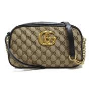 Pre-owned Leather gucci-bags Gucci Vintage , Black , Dames