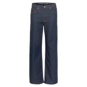 Louis High Wide Jeans My Essential Wardrobe , Blue , Dames