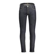 Blauwe Denim Heren Jeans Slim Tapered Lee , Blue , Heren