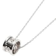 Pre-owned White Gold necklaces Gucci Vintage , Gray , Dames