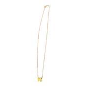 Pre-owned Yellow Gold necklaces Hermès Vintage , Yellow , Dames