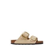 Beige Casual Dames Sandalen Birkenstock , Beige , Dames