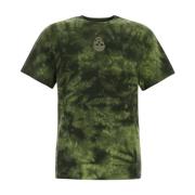 Stijlvol Groen Katoenen T-shirt Alexander McQueen , Green , Heren