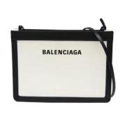 Pre-owned Canvas balenciaga-bags Balenciaga Vintage , White , Dames