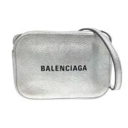 Pre-owned Leather balenciaga-bags Balenciaga Vintage , Gray , Dames