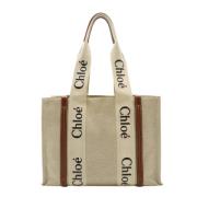 Pre-owned Leather shoulder-bags Chloé Pre-owned , Beige , Dames