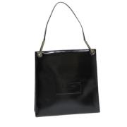 Pre-owned Coated canvas gucci-bags Gucci Vintage , Black , Dames