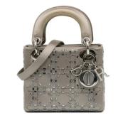 Pre-owned Fabric dior-bags Dior Vintage , Gray , Dames