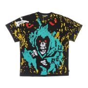 Zwarte Possessed Tee met Front Print Iuter , Multicolor , Heren