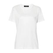 Stijlvolle T-shirts en polos voor vrouwen Fabiana Filippi , White , Da...