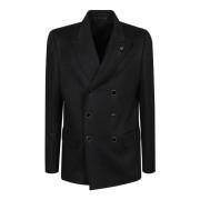 Stijlvolle Attitude Jas voor Mannen Lardini , Black , Heren