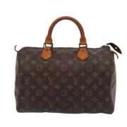 Pre-owned Canvas louis-vuitton-bags Louis Vuitton Vintage , Brown , Da...